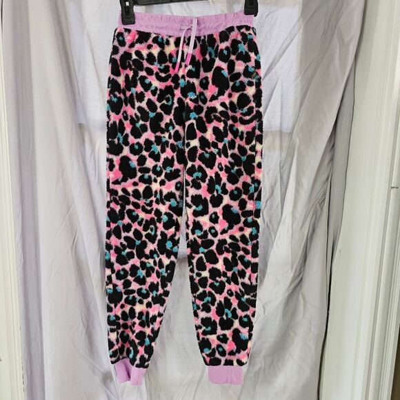 Girls fleece joggers size large 10/12 Tek Gear - Picture 1 of 6